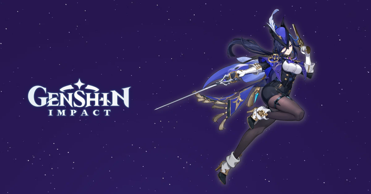 Clorinde — Genshin Impact Color Codes, Palette & HEX Guide