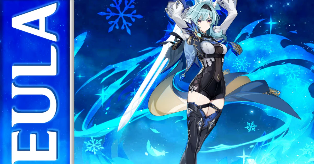Eula Genshin Impact Color Codes & Palette | HEX Guide