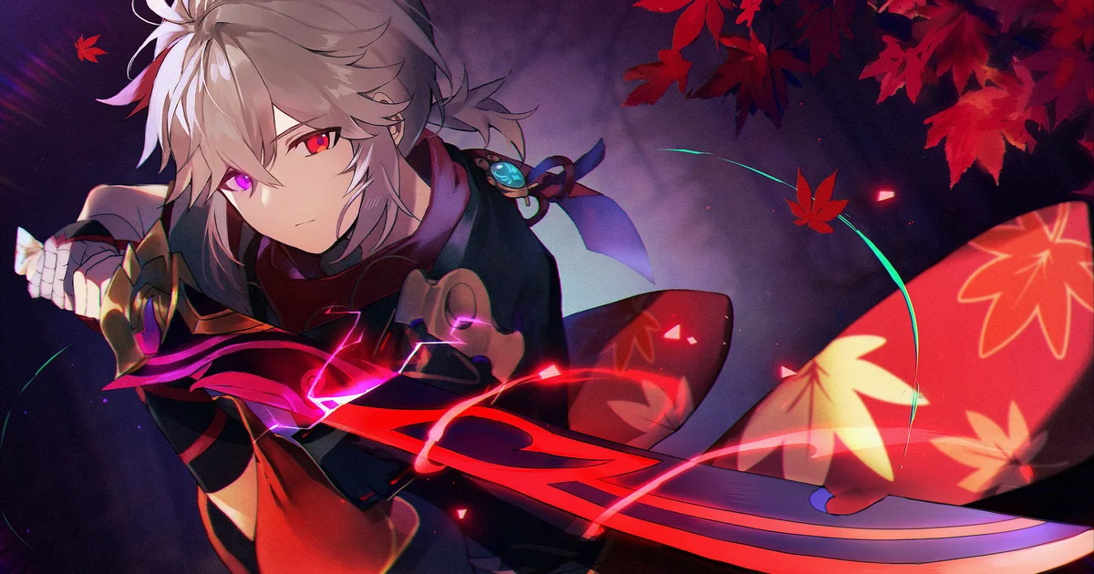 Kaedehara Kazuha Genshin Impact Color Codes — HEX Palette & Color Guide
