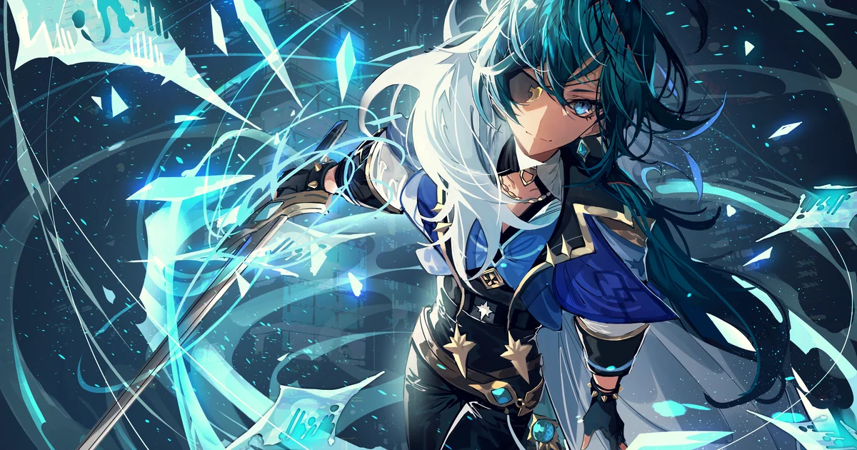 Kaeya (Genshin Impact) Color Codes & Palette — HEX Guide for UI/UX