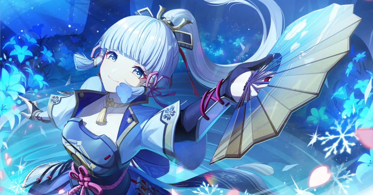 Kamisato Ayaka (Genshin Impact) Color Codes, Palette & HEX Guide