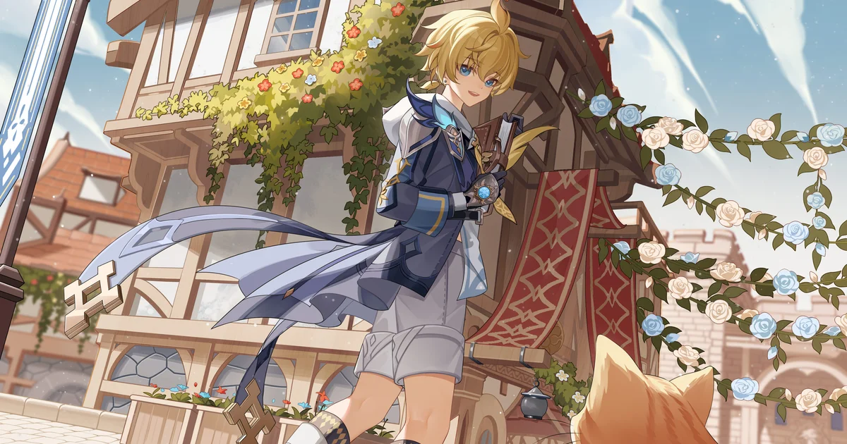 Mika Genshin Impact Color Codes & Palette (HEX) — Cryo Character Design