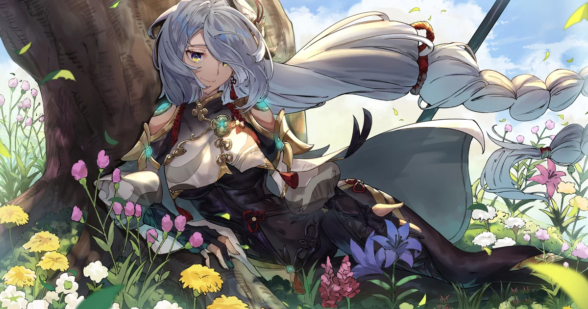 Shenhe Genshin Impact Color Codes Palette & HEX Guide