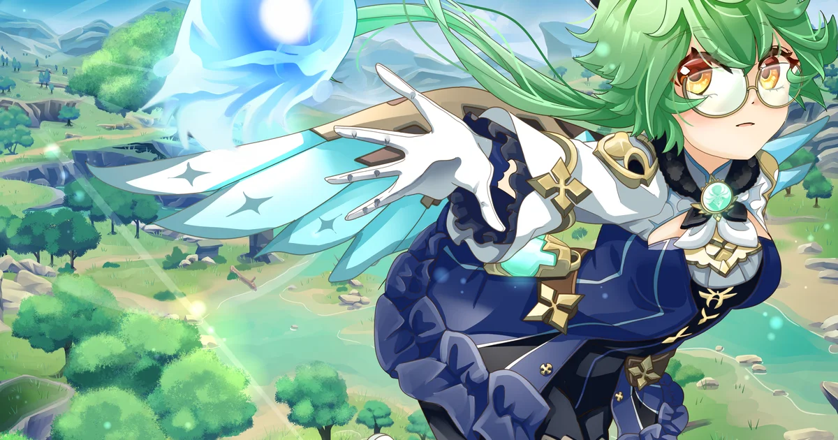 Sucrose Genshin Impact Color Codes, Palette & HEX Guide