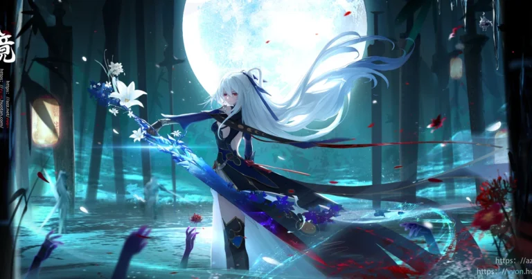 Jingliu (Honkai Star Rail) Color Codes, Palette & HEX Guide