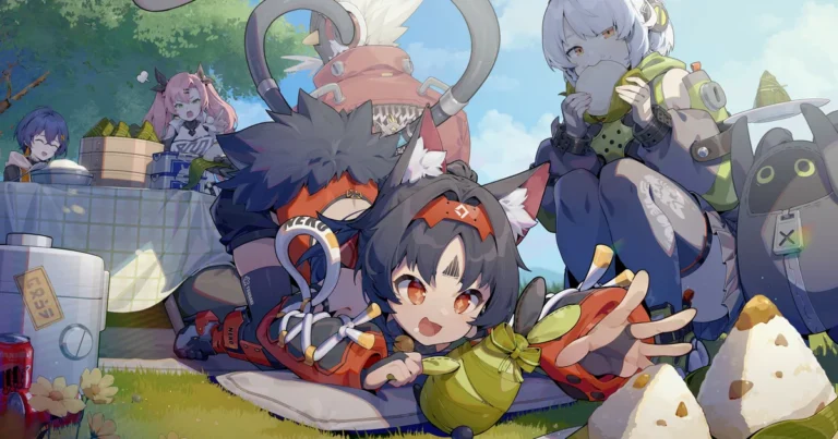 Nekomata Color Palette & HEX Codes: Zenless Zone Zero Design Guide
