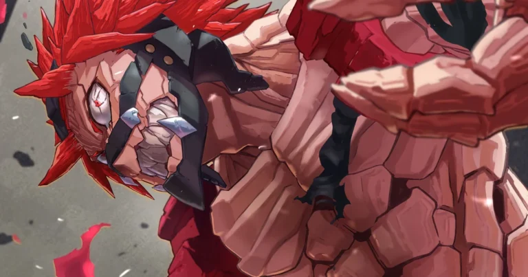 Eijiro Kirishima Color Codes & HEX Palette – My Hero Academia Red Riot Palette